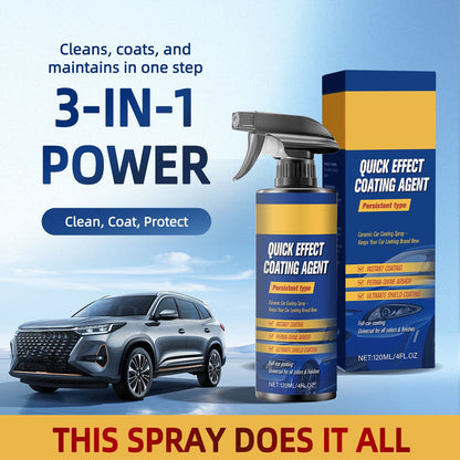 Spray de revêtement de voiture efficace