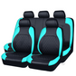 📢📢50% DE RÉDUCTION !! ⏰ Ensemble de 9 housses de siège auto en cuir – Ajustement universel, durables & faciles d'entretien – Parfaites pour le confort & la protection en voiture 🚗