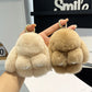 🐰60 % DE RÉDUCTION MAINTENANT ! 🏆 Breloques pompons lapin doux faites à la main – Design adorable, fil de qualité supérieure et parfaites pour les sacs/clés 🎀
