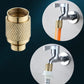 Adaptateur de tuyau d'eau en cuivre, buse de tuyau d'eau haute pression