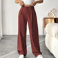 👖 60% DE RÉDUCTION ! ✨ Pantalon Large à Taille Haute pour Femme – Coupe Flatteuse, Tissu Confortable & Style Tendance 👗