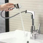 Robinet de Salle de Bain à 1 Trou avec Douchette Extractible