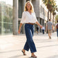 🎉 50% DE RÉDUCTION! 👖 NOUVELLE SILHOUETTE 2026 – JEAN DÉCONTRACTÉ À JAMBES ÉVASÉES, FLATTEUR POUR TOUTES