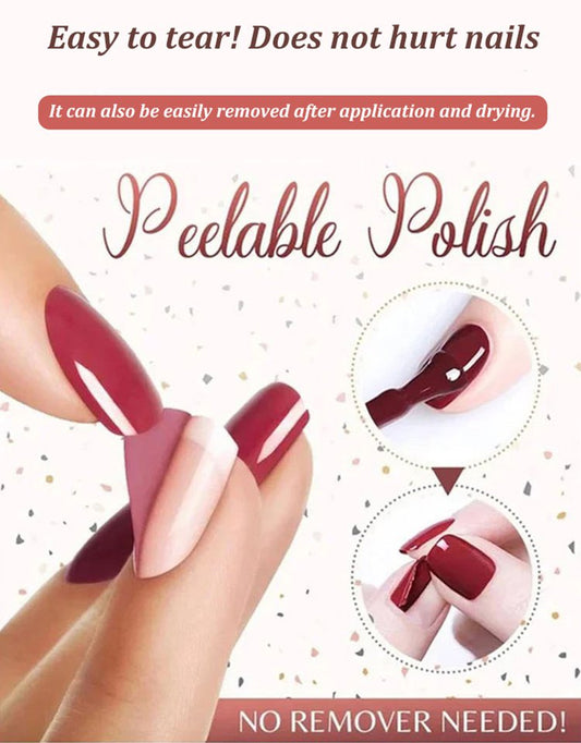 💅 Vernis à ongles lavable – ne nécessite pas de lampe UV