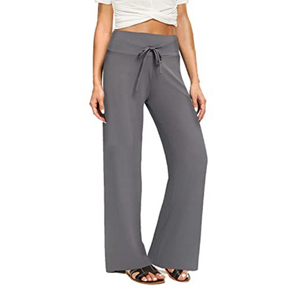 Pantalon long décontracté doux pour femme