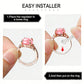 Ajusteur de Taille Invisible pour Bagues Trop Grandes