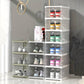 Boîte de rangement à chaussures intégrée – Installation sans outils, solide et étanche