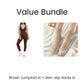 Combinaison V-Neck ultra-stretch pour fitness & yoga