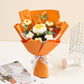 Bouquet de fleurs au crochet délicat fait à la main