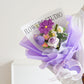 Bouquet de fleurs au crochet délicat fait à la main