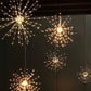 Guirlande lumineuse LED en fil de cuivre pour feu d'artifice de Noël