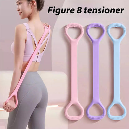Bandes élastiques pour le yoga et le pilates