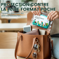 Imperméable jetable compressé et portable