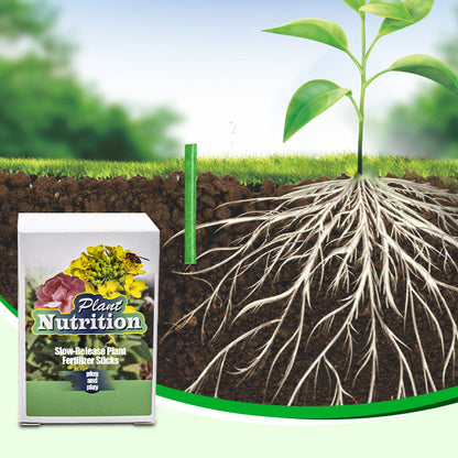 Bâtonnets d'engrais pour plantes à libération lente