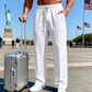 💨Pantalon Droit Homme ✅ Taille Élastique & Cordon Ajustable | Confort Décontracté 👖 -50% AUJOURD’HUI 🔥