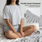 Women's Striped Short Sleeve Lounge Set