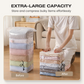 Vente directe d'usine ◼️ Grand sac de rangement sous vide compressible ne nécessitant pas de pompe ☄️ Très pratiques ☄️ Meilleur rapport qualité-prix