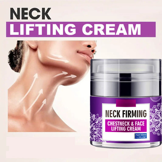 Crème anti-âge raffermissante et liftante pour le cou