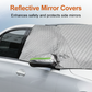 Pare-brise toutes saisons Protection contre la neige et le soleil