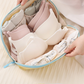🧳💕 Organisateur de voyage portable pour sous-vêtements – Rangement séparé pour soutiens-gorge, culottes et chaussettes