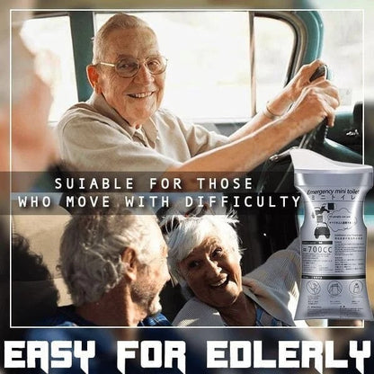🥳COUP DE CŒUR 2026🥳 Poches à urine de voyage – 700 ml, unisexe, technologie gel instantané SAP – Anti-fuites, écologiques – Idéales pour les voyages, la randonnée et les situations d'urgence ! 🛡️💨