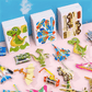 🦖 50 % DE RÉDUCTION ! 🧩 PUZZLE 3D ÉDUCATIF - Coffret de 50 pièces Dinosaures aux couleurs vives, développe la créativité et la pensée spatiale dès 4 ans 🎨✨