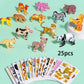 🦖 50 % DE RÉDUCTION ! 🧩 PUZZLE 3D ÉDUCATIF - Coffret de 50 pièces Dinosaures aux couleurs vives, développe la créativité et la pensée spatiale dès 4 ans 🎨✨