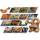 Disque de Sculpture sur Bois pour Meuleuse d'Angle