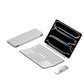 Clavier pliable ultra-fin avec pavé tactile et support intégrés