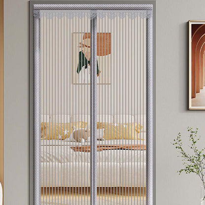 🦟 50% DE RÉDUCTION 🧲 Porte moustiquaire magnétique renforcée – Installation facile sans perçage – Anti-insectes, passage mains libres & compatible avec portes jusqu’à 210 cm 🚪