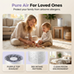 ✨ Purificateur d'air de bureau à 360° – Respirez un air pur partout ! ✨