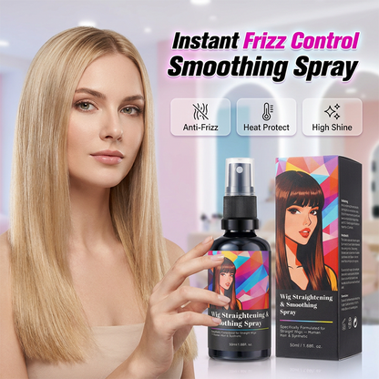 Spray lissant et démêlant pour perruques