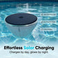 Lampe solaire flottante pour piscine avec projection de poissons