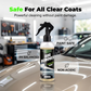 Spray nettoyant insectes pour voiture