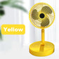 🌀 PROMO LIMITÉE 57% DE RÉDUCTION ! 🔋 Ventilateur Télescopique Pliable Rechargeable USB – Silencieux, 180° Rotatif, 4 Vitesses, Portable ✨
