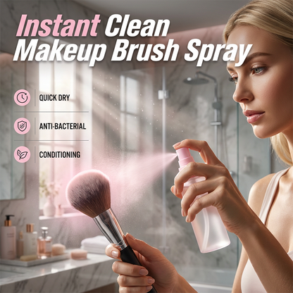 Spray nettoyant instantané pour pinceaux de maquillage