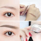 Tampon à sourcils instantané et ajustable avec poudre à sourcils bicolore