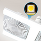 Ventilateur de plafond moderne 2 en 1 avec éclairage LED