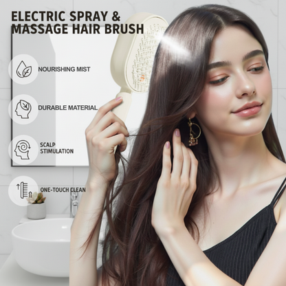 📢📢50 % de réduction !! ⏰Peigne de massage électrique à jet d'air✨🔥