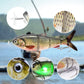 Leurre de pêche robotisé multi-articulé avec LED