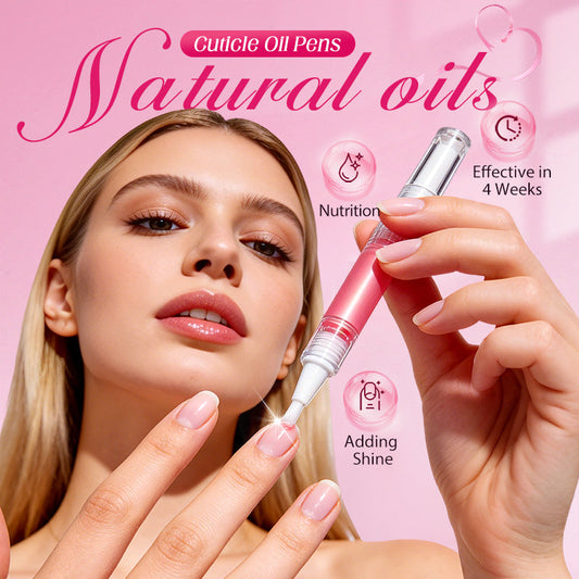 Stylos à huile pour cuticules, pour le soin des ongles, aux huiles naturelles