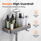 Étagère de douche sans perçage pour barre de douche coulissante