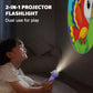 🔦✨ PROMO LIMITÉE 50% ! Projecteur-Torche Jouet pour Enfants 2 en 1 – 3 ou 6 Disques, Lumière Douce, 3 Couleurs, Parfait pour Histoires, Découverte & Imagination 🧒