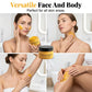 🛁 50 % DE RÉDUCTION 🧴 Gommage corporel éclaircissant au curcuma | Exfoliation au sel marin naturel · Nourrissant à l'huile de jojoba · Atténue le teint terne · Utilisable sur le visage et le corps