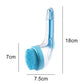 Brosse de bain pour animaux avec long manche et distributeur de shampoing