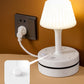 Multiprise à 3 prises avec 2 ports USB-A et 2 ports USB-C, dotée d'une lampe de bureau intégrée, compatible 220-240 V, puissance maximale 3250 W, 13 A, câble de 1,8 m, idéale pour la maison, la cuisine, l'extérieur, l'hôtel, le bureau et les croisières.