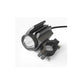 Projecteur LED universel pour moto, double couleur, feu auxiliaire de conduite