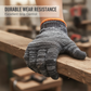 📢📢50 % DE RÉDUCTION !! ⏰Gants de travail de protection résistants, tricotés, calibre 10