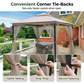 Moustiquaire universelle pour gazebo