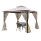 Moustiquaire universelle pour gazebo